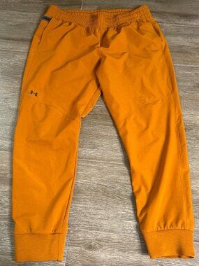 Under Armour Unstoppable Joggers Orange Men L Athletic